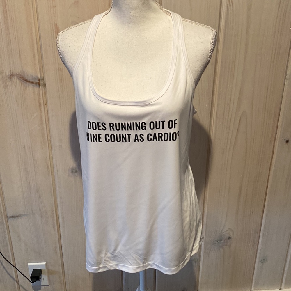 State of Grace cardio active racer tank nwt